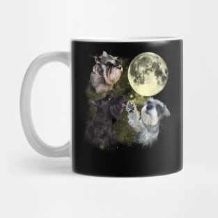 Schnauzer The Moon Classic Dog Breed Mug